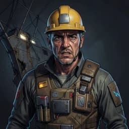 Hideo — Sci-Fi character portrait