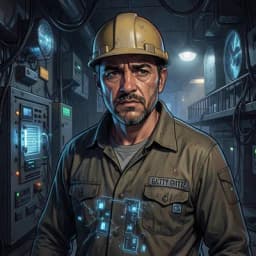 Jiro Tanaka — Sci-Fi character portrait