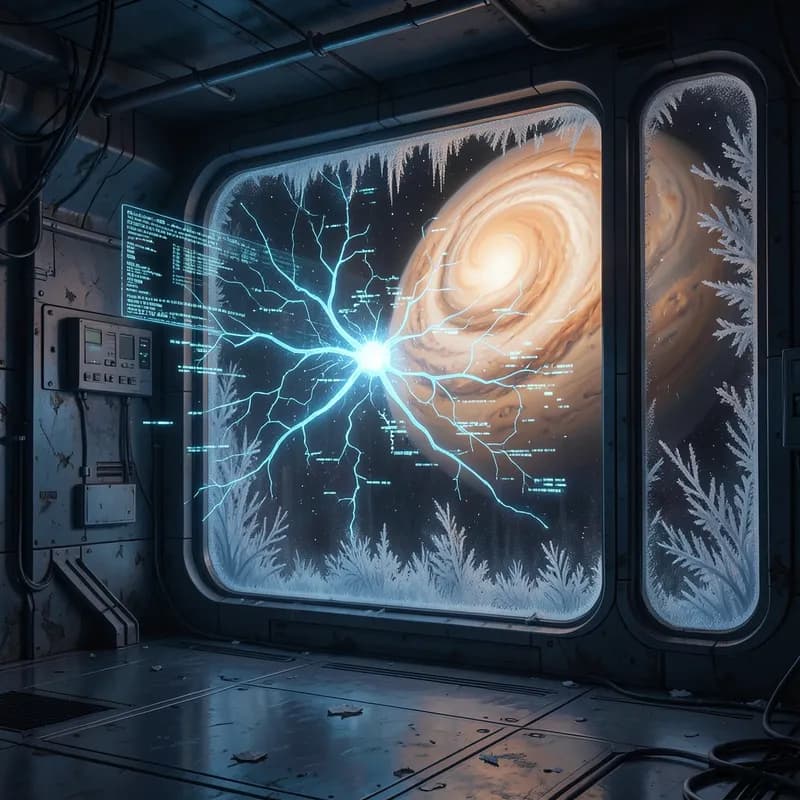 Memory Wipe Sci-Fi interactive story — atmospheric illustration