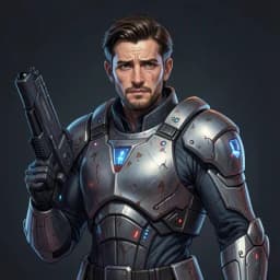 Ferrante — Sci-Fi character portrait