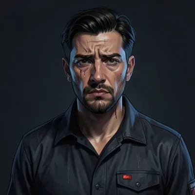 Jiro Tanaka — Sci-Fi character portrait
