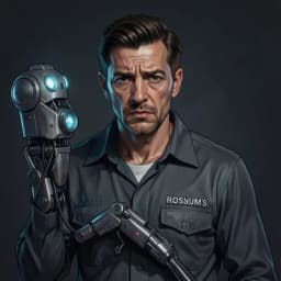 Janek — Sci-Fi character portrait