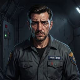 Jace Vane — Sci-Fi character portrait