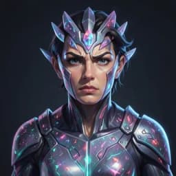 Vaelen-7 — Sci-Fi character portrait