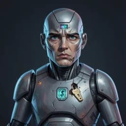Koji — Sci-Fi character portrait