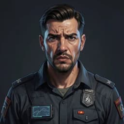 Soren Vane — Sci-Fi character portrait