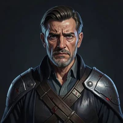 Jovan Vane — Sci-Fi character portrait
