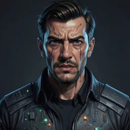 Hideo Sato — Sci-Fi character portrait