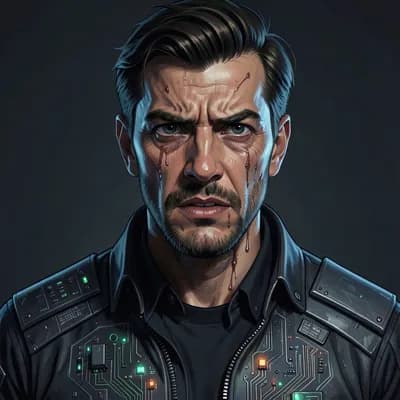 Hideo Sato — Sci-Fi character portrait