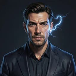 Soren Halloway — Sci-Fi character portrait