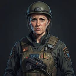 Jaxen Vane — Sci-Fi character portrait