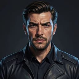 Hideo Tanaka — Sci-Fi character portrait