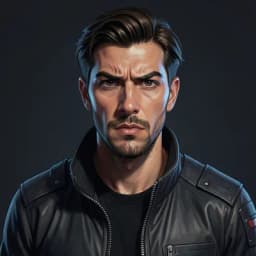Jiro — Sci-Fi character portrait