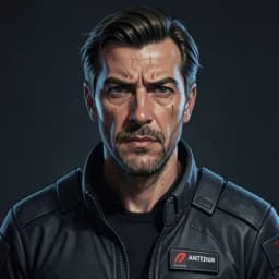 Joren Voss — Sci-Fi character portrait