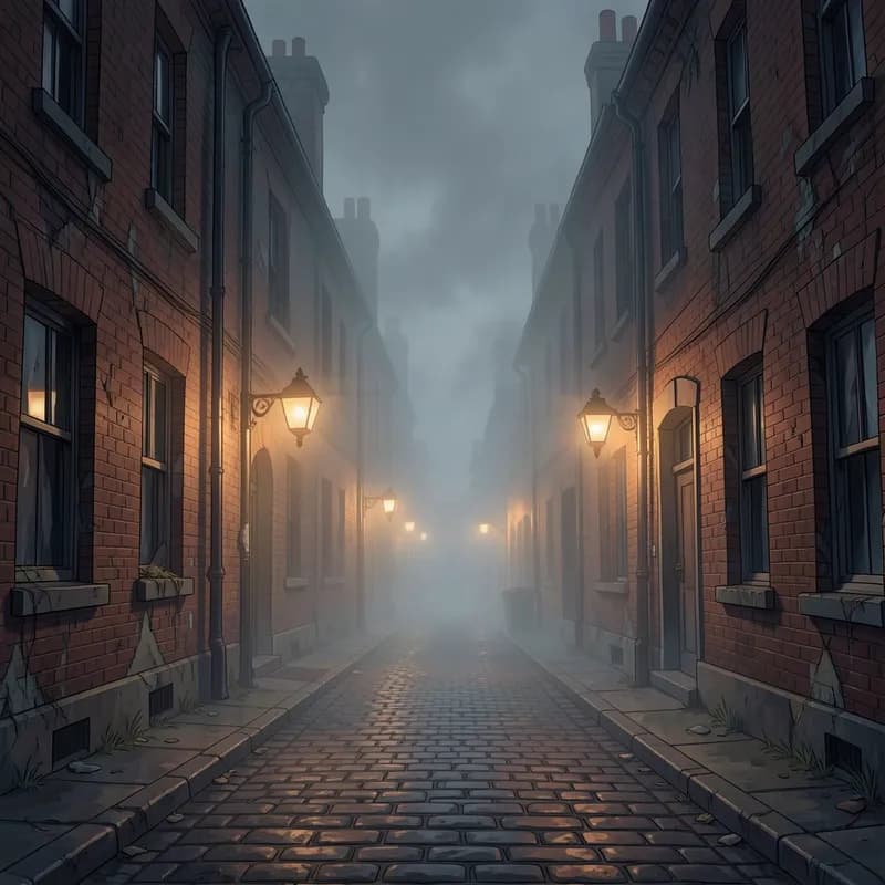 Jack the Ripper (Historical) Slasher interactive story — atmospheric illustration