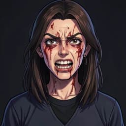 Maya — Slasher character portrait