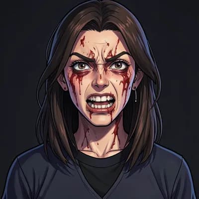 Maya — Slasher character portrait