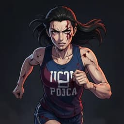 Mina Chen — Slasher character portrait