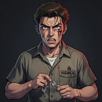 Javier — Slasher character portrait