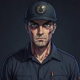 Silas Vane — Slasher character portrait