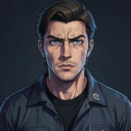 Hideo Tanaka — Slasher character portrait