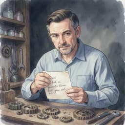 Silas Finch — Slice of Life / Cozy character portrait