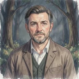 Silas — Slice of Life / Cozy character portrait