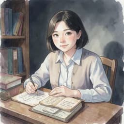 Hana — Slice of Life / Cozy character portrait