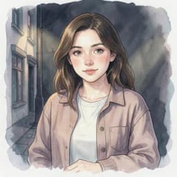 Hana Sato — Slice of Life / Cozy character portrait