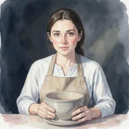 Hana — Slice of Life / Cozy character portrait