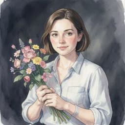 Hana — Slice of Life / Cozy character portrait