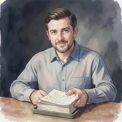Hideo — Slice of Life / Cozy character portrait