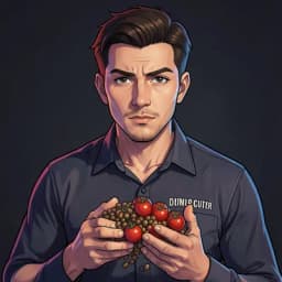 Jiro — Solarpunk character portrait