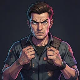 Ren — Solarpunk character portrait