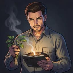 Jiro — Solarpunk character portrait