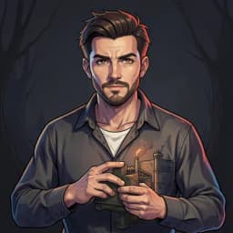 Arthur Penhaligon — Solarpunk character portrait