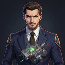 Oryn Vahl — Space Opera character portrait