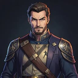 Jaren Vane — Space Opera character portrait