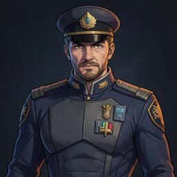 Hideo Tanaka — Space Opera character portrait