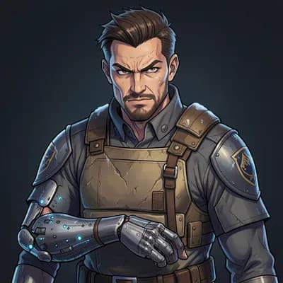 Joren Hax — Space Opera character portrait