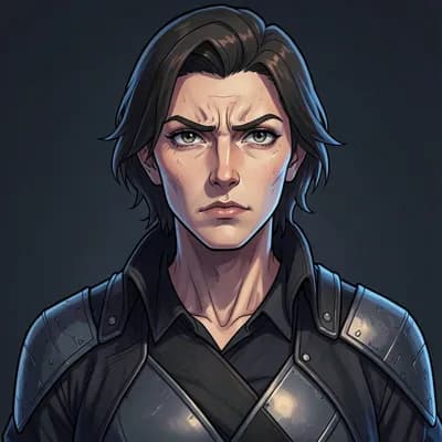 Satoe Vane — Space Opera character portrait