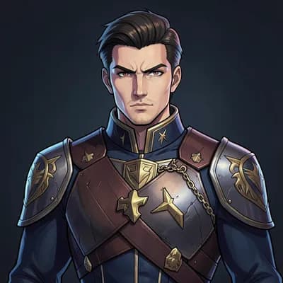 Koji Vane — Space Opera character portrait