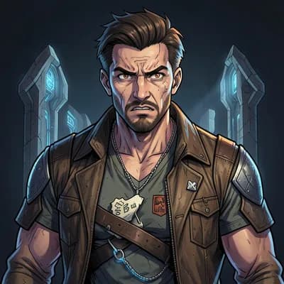 Jiro Tanaka — Space Opera character portrait