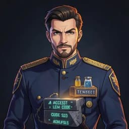 Joren Halloway — Space Opera character portrait