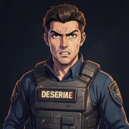 Jesper Halloway — Space Opera character portrait