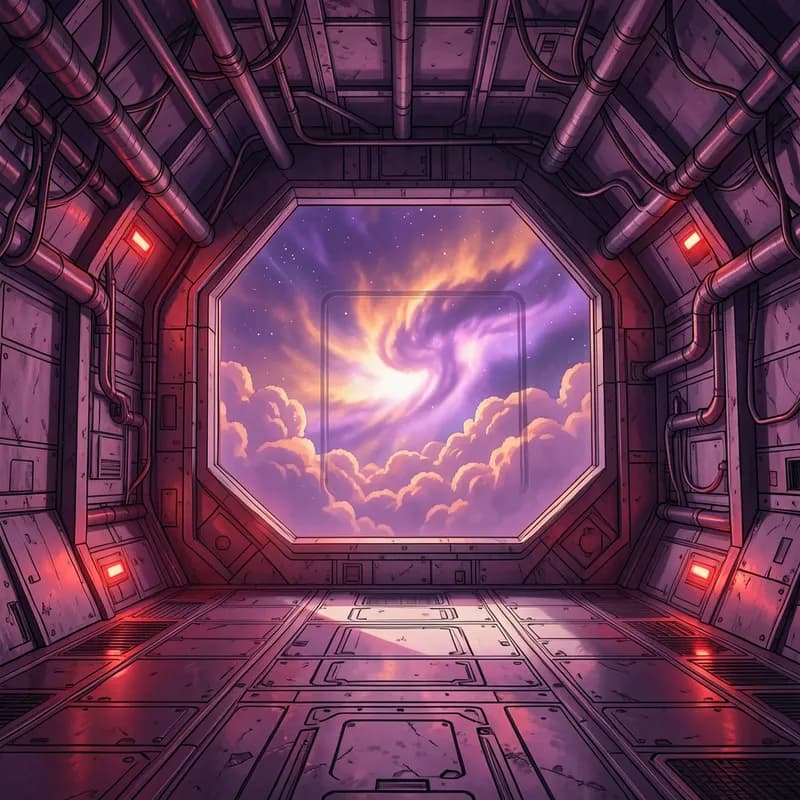 Rebel Hidden Base Space Opera interactive story — atmospheric illustration