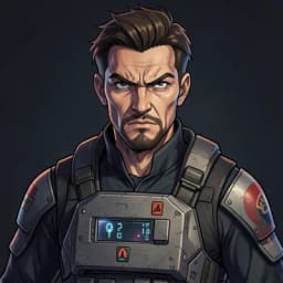 Koji Hoshi — Space Opera character portrait