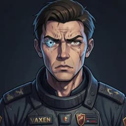 Vaxen — Space Opera character portrait