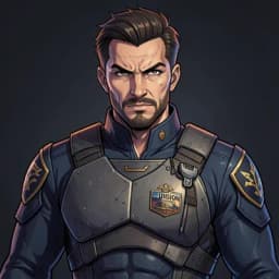 Daxen Vane — Space Opera character portrait