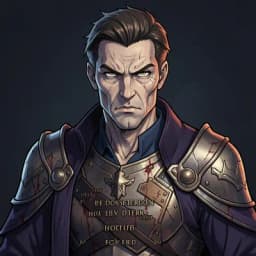 Valerius Vane — Space Opera character portrait
